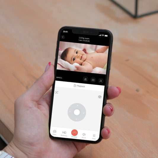 Advanced 2K Pet Camera with 360° Coverage, Color Night Vision, Motion Tracking, and Two-Way Talk - Perfect for Home Security and Monitoring Your Furry Friends!